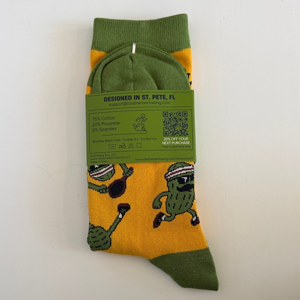 Humorous Socks New Pickleball - Picture 2 of 5